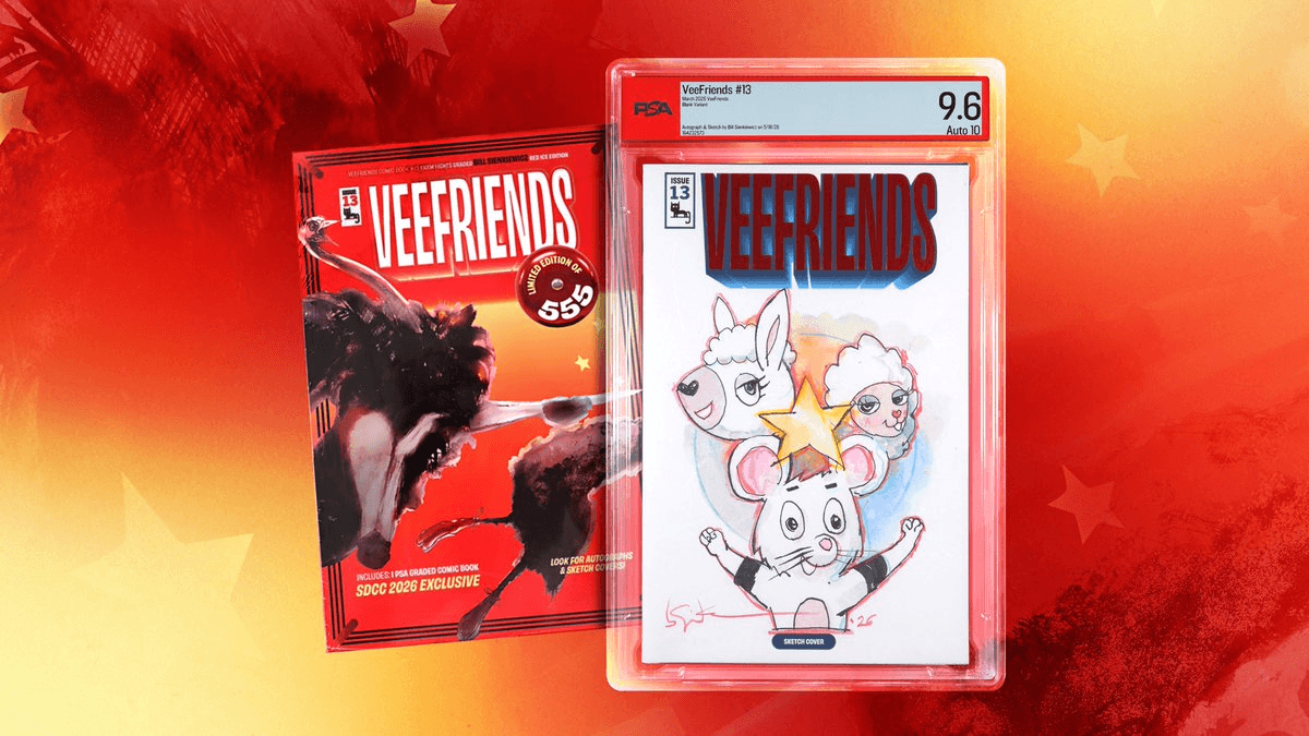 VeeFriends Drops PSA Graded Comic Blind Boxes at SDCC