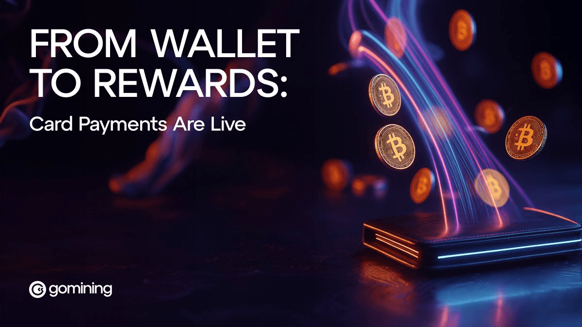 GoMining Launches Direct Crypto Purchase Feature