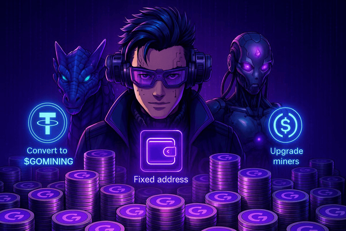 GoMining Platform Updates: Stablecoin Integration and Wallet Improvements