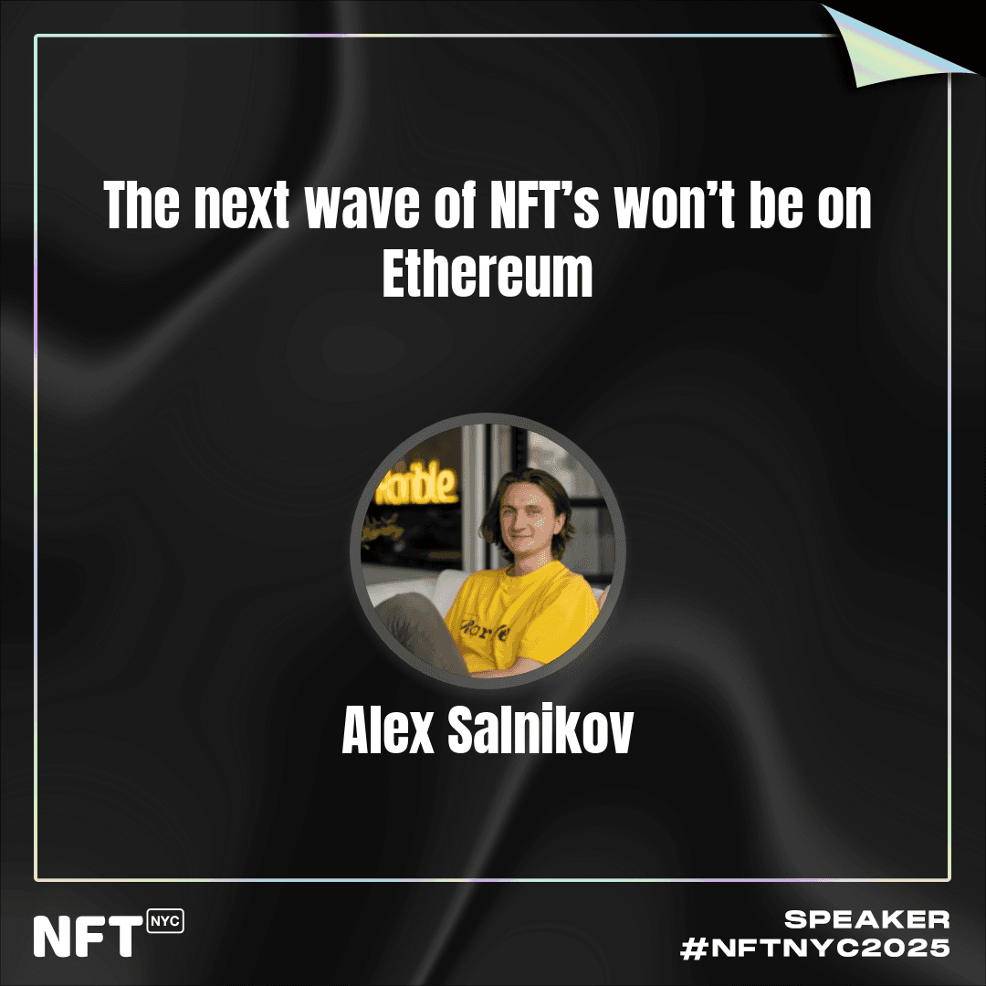 Rarible Co-Founder Makes Case for Multi-Chain Future at NFT.NYC 2025