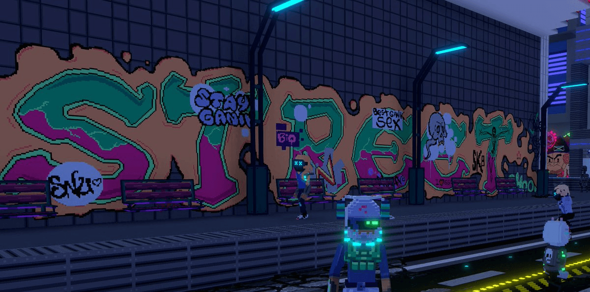 Dystopunks Graffiti Transforms Greystone City