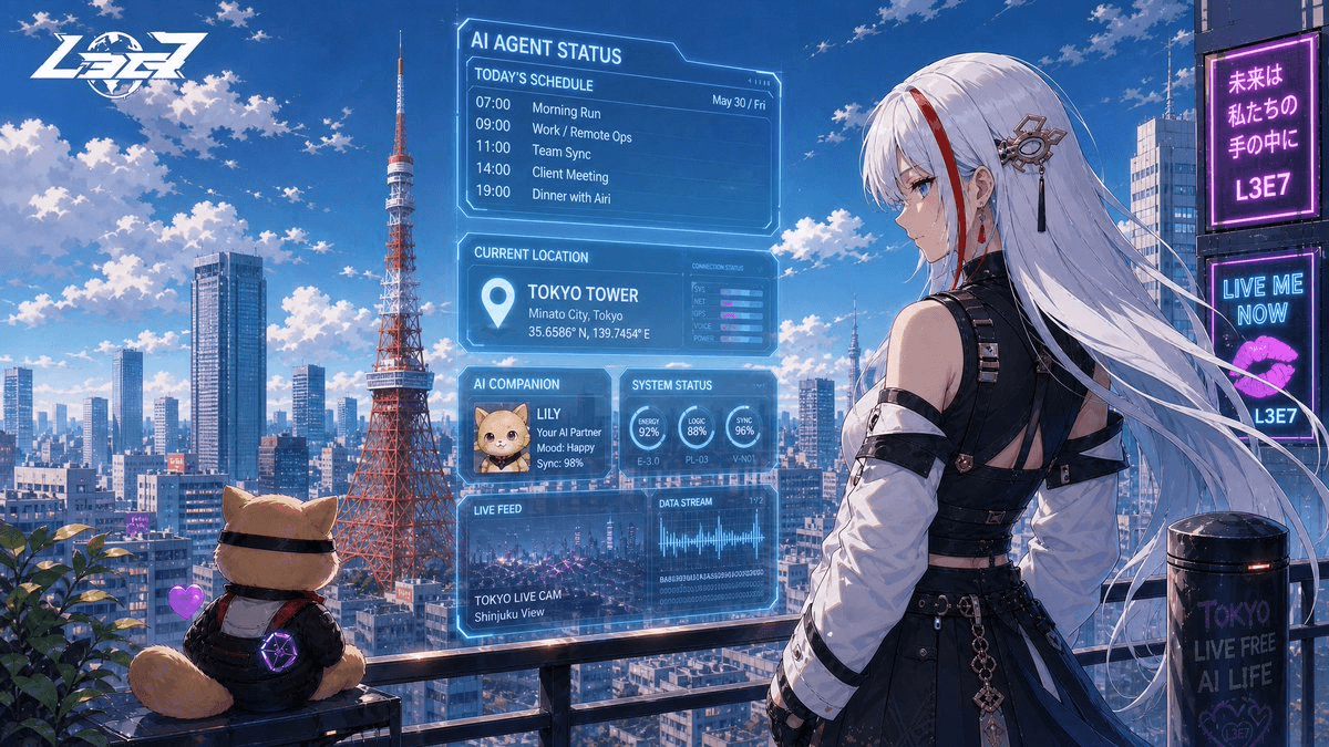 L3E7 Tests AI Agents That Live and Build While Players Are Offline