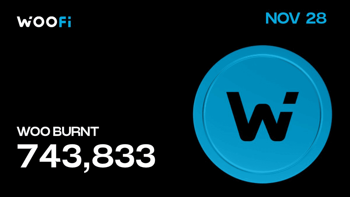WOO Network Burns 750k Tokens Over Thanksgiving Weekend
