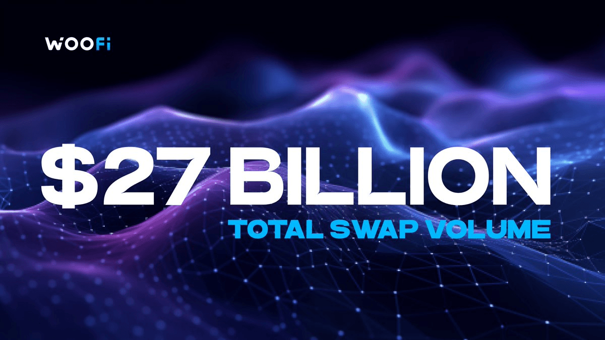 WOOFi Swap Reaches $27B in Total Trading Volume