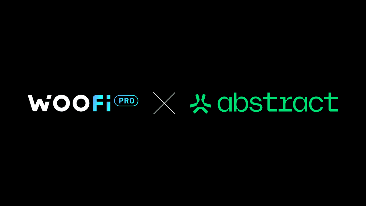 WOOFi Pro Launches on Abstract Chain with Zero Gas Fees and 100x Leverage