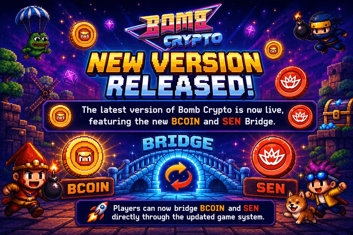 Bomb Crypto Launches Cross-Chain Bridge for BCOIN and SEN Tokens