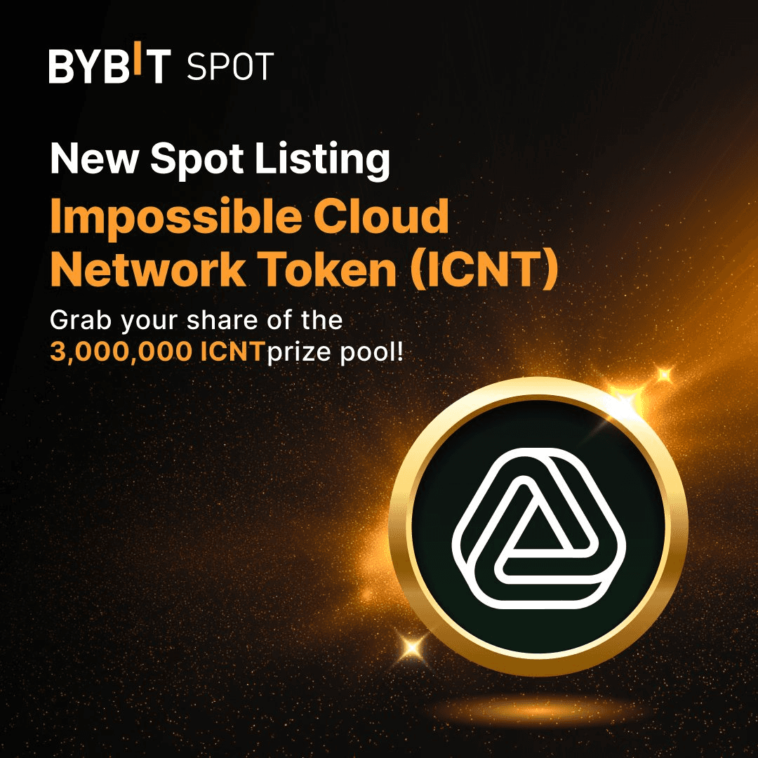 ICNT Token Launch on Bybit with 3M Token Prize Pool
