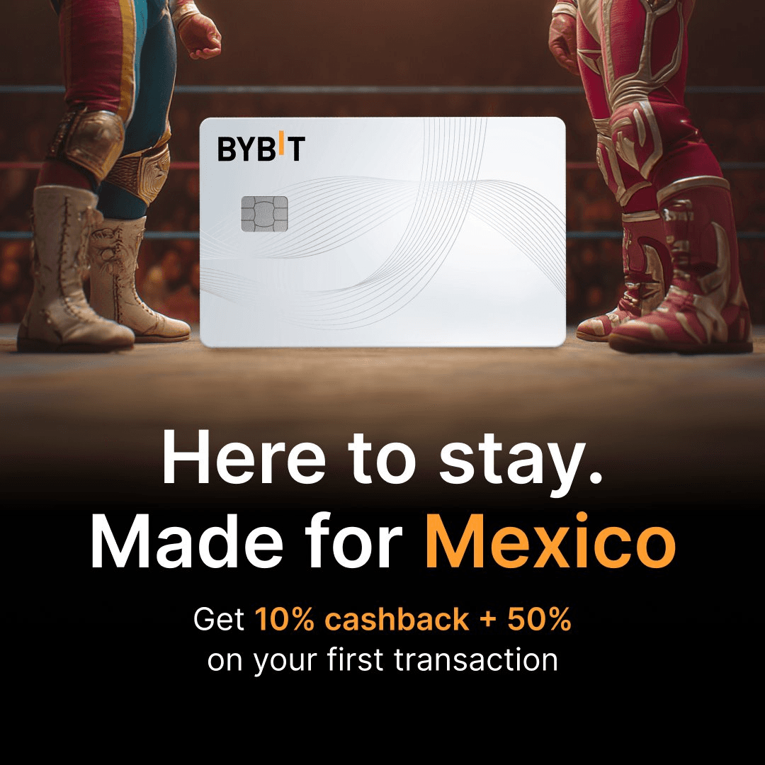Bybit Card Launches in Mexico with Special Cashback Offers