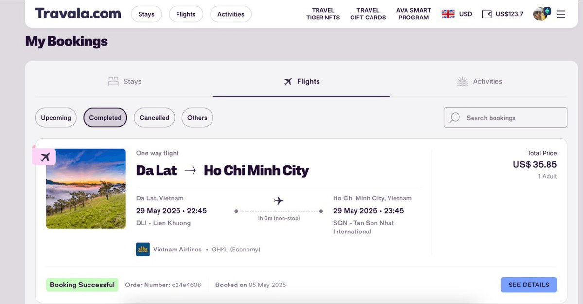 Travala Launches Redesigned My Bookings Dashboard