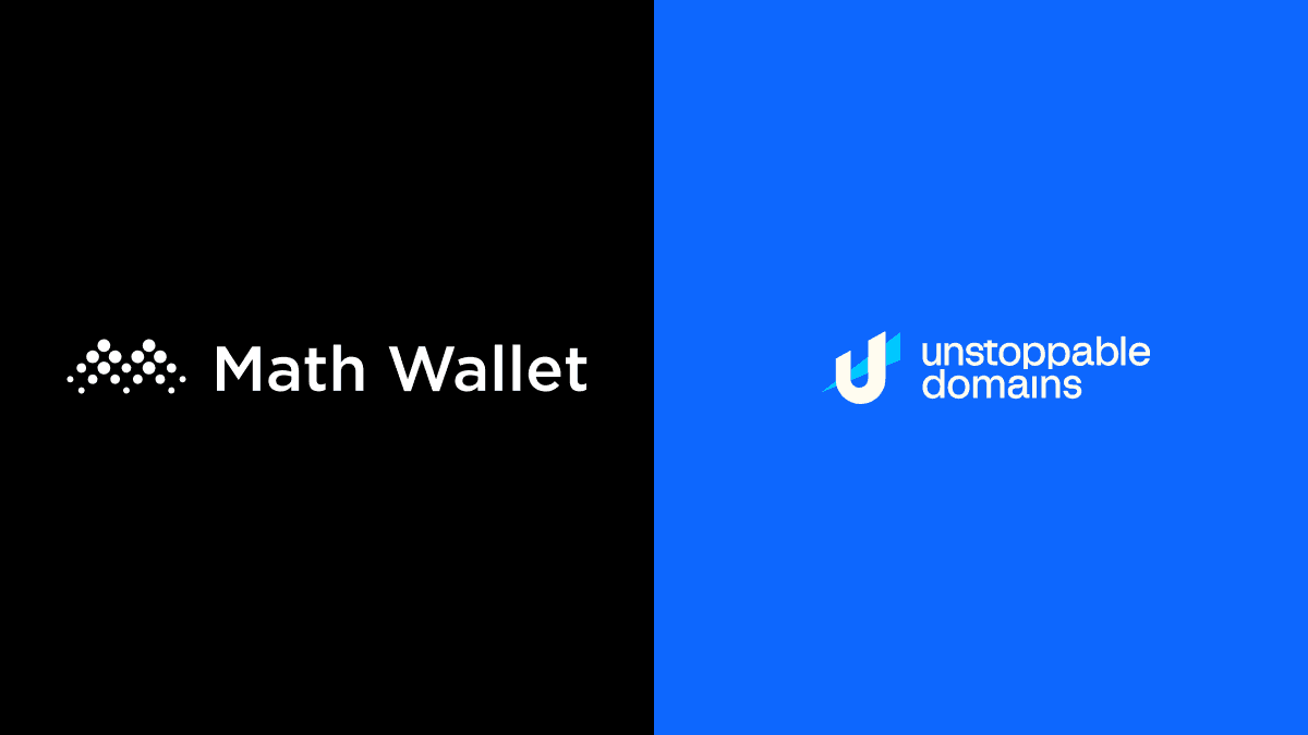 MathWallet Integrates Unstoppable Domains Support