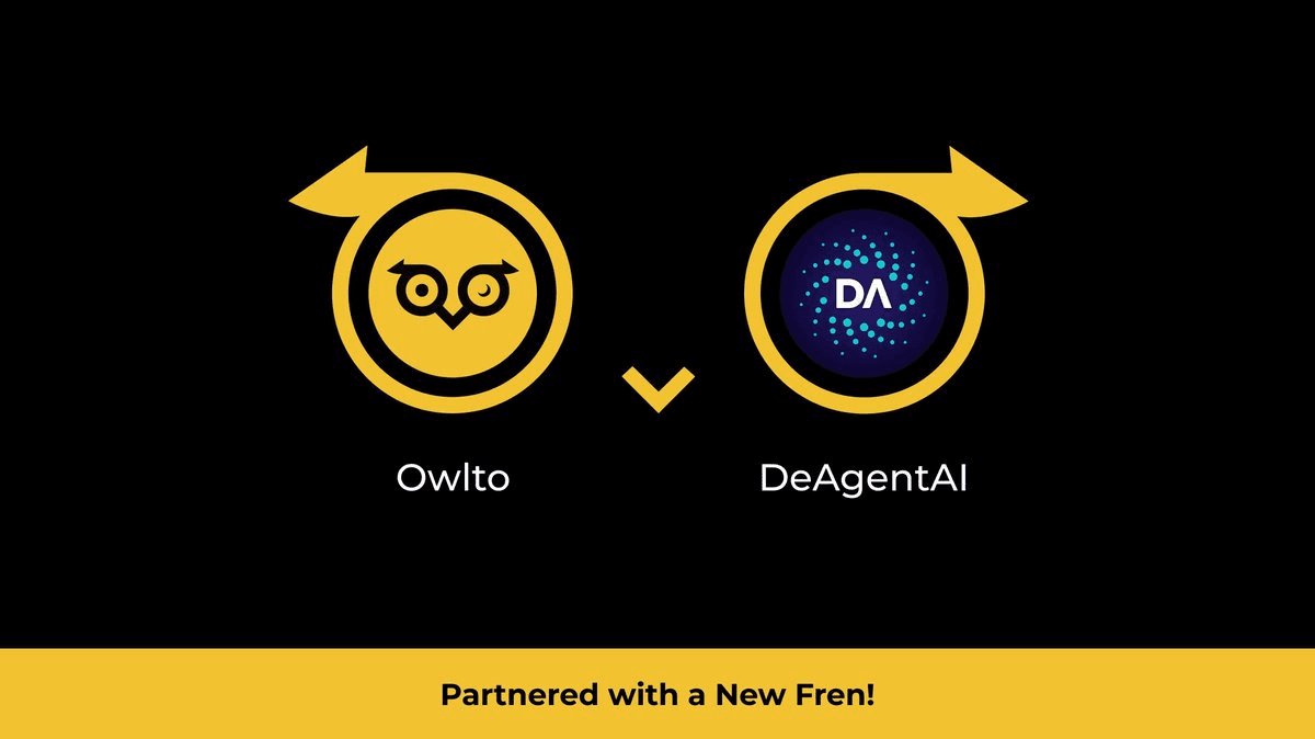 🤝 Owlto Partners with DeAgentAI to Build Onchain AI Agent Infrastructure