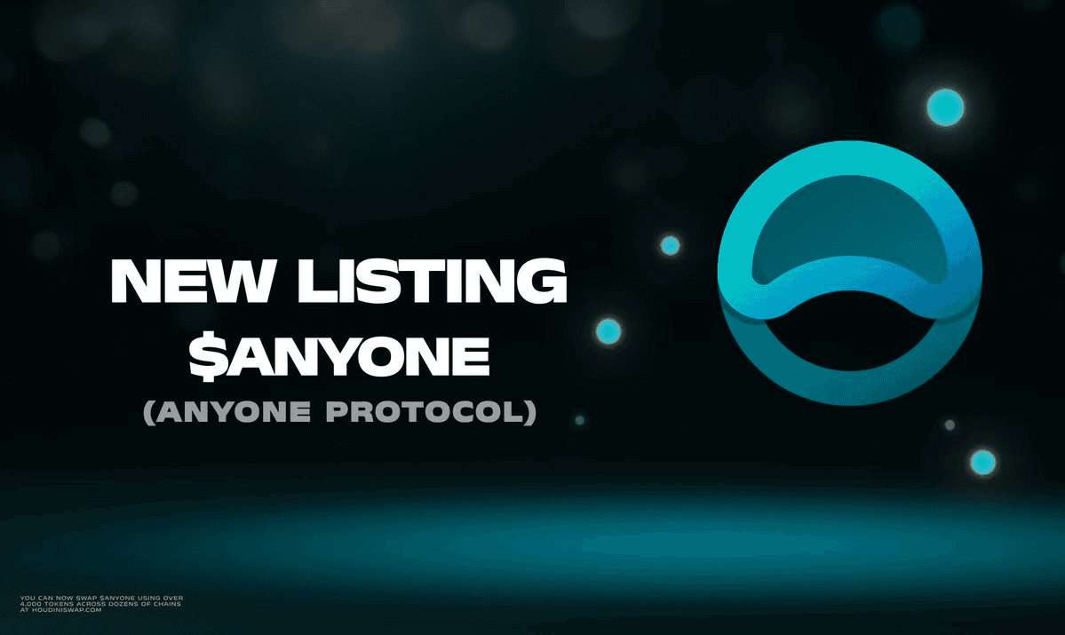 Anyone Foundation Token Now Available on Houdini Swap