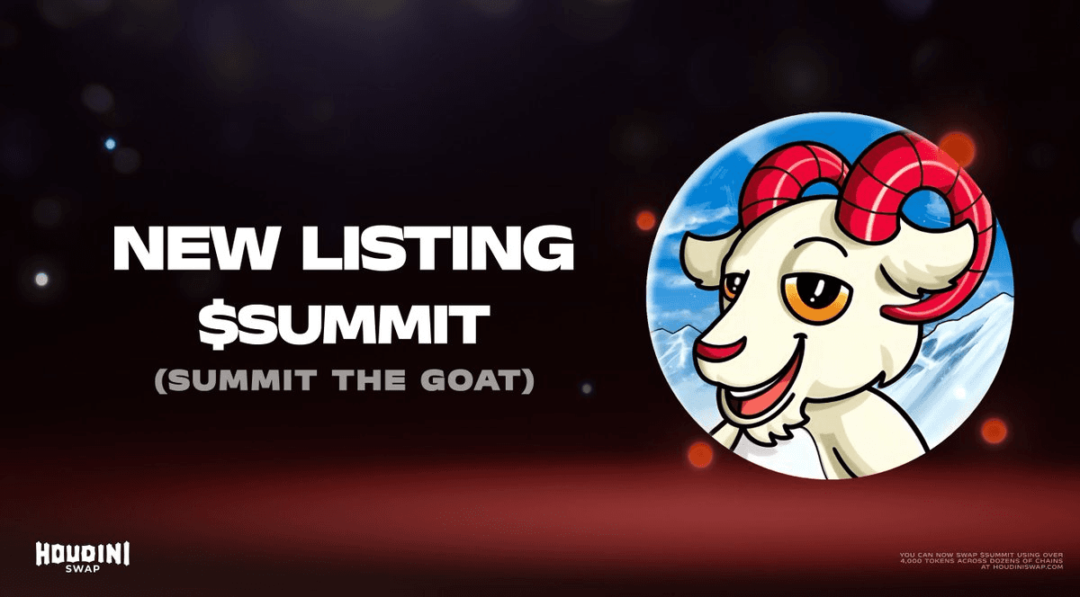 Multiple New Token Listings on Houdini Swap