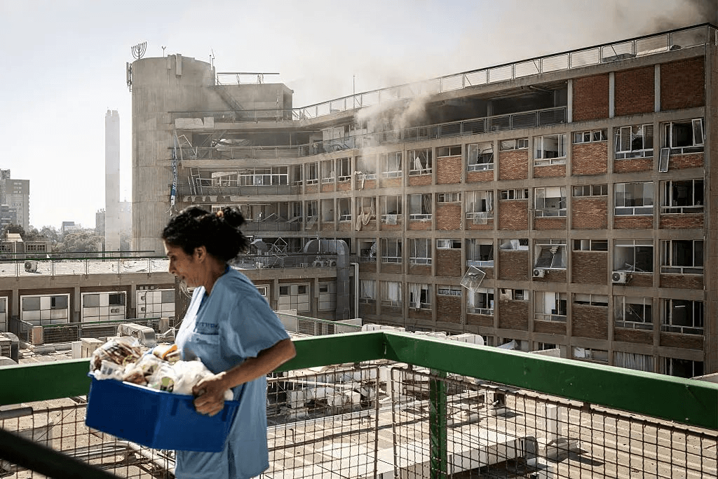 Iranian Airstrike Damages Israeli Hospital Amid Ongoing Missile Exchange