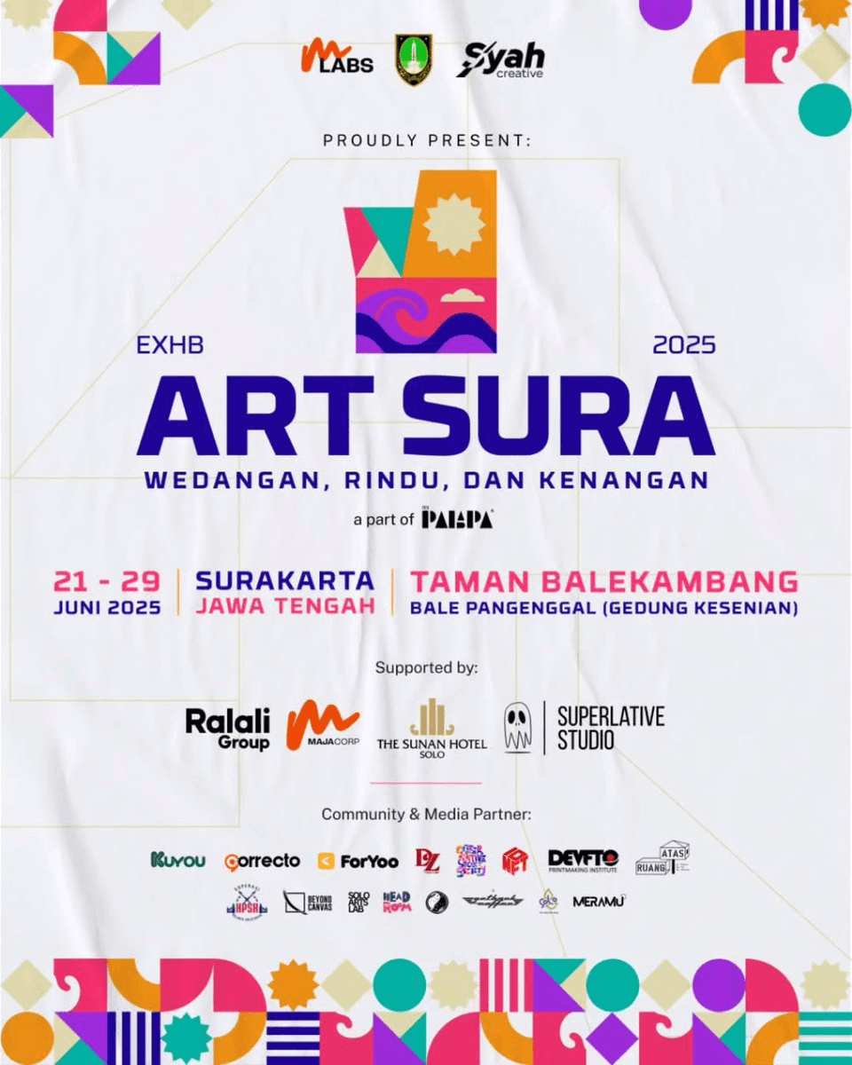 SSS Joins ART SURA 2025 Festival in Indonesia