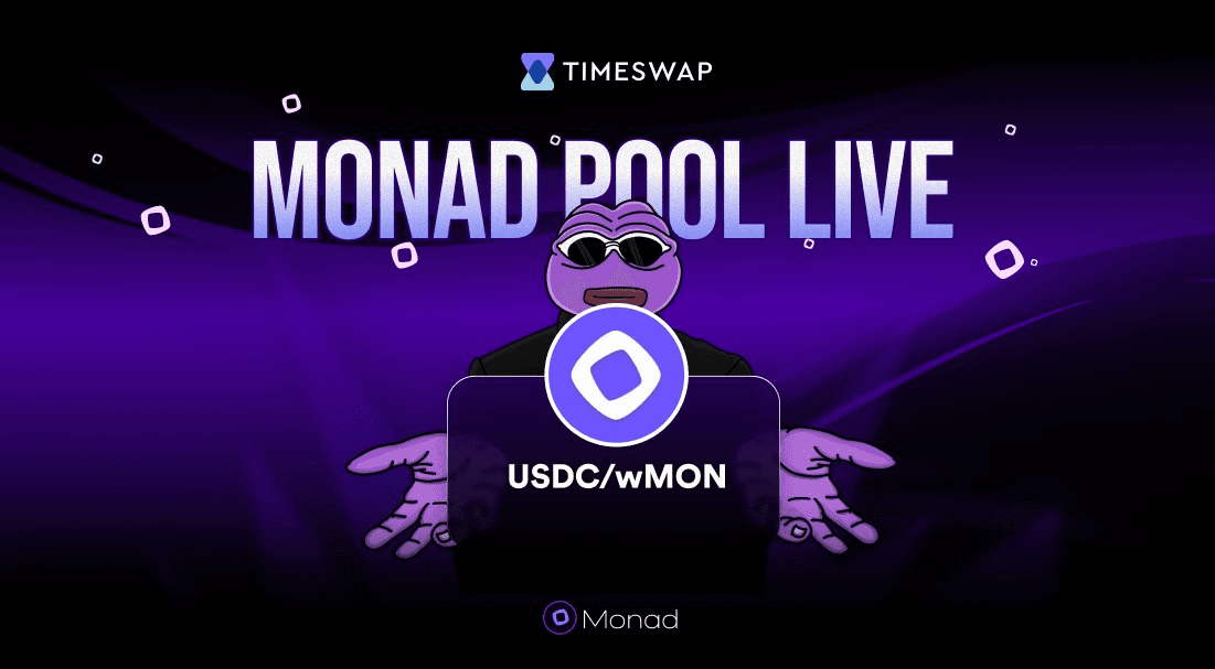 🔮 Timeswap Launches wMON/USDC Market