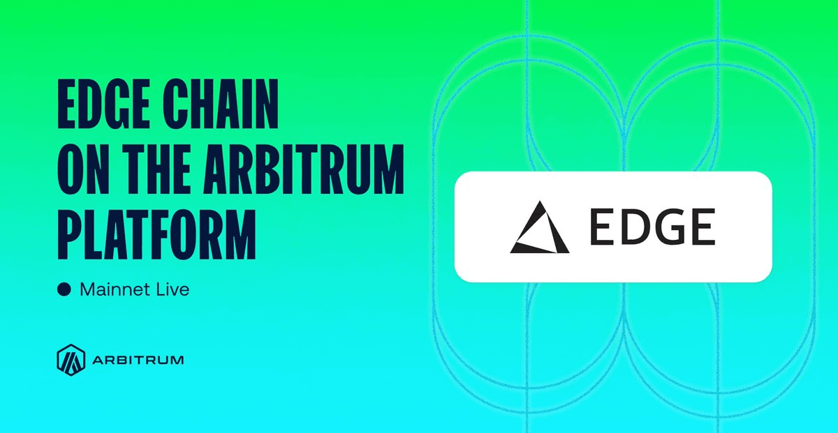 EdgeX Launches EDGE Chain on Arbitrum for Multi-Asset Trading