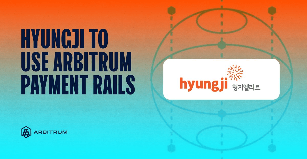 Hyungji Brings Stablecoin Payments to 2,000+ Stores Across Asia via Arbitrum