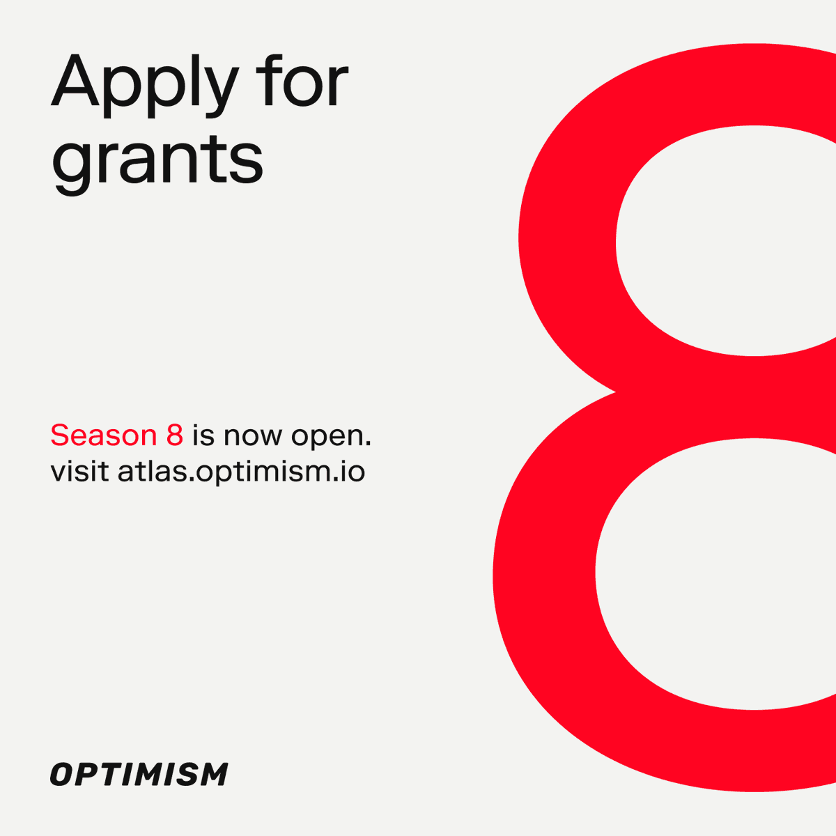 Optimism Season 8 Launches with 182 Builders Receiving Retro Funding