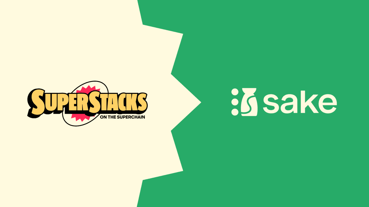 Sake Finance Joins SuperStacks as Core App Partner