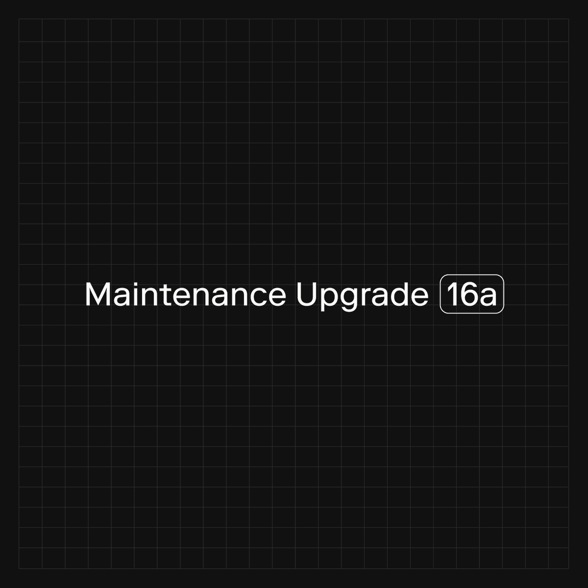 🔧 Superchain Upgrade 16a Replaces U16 with Safer Approach