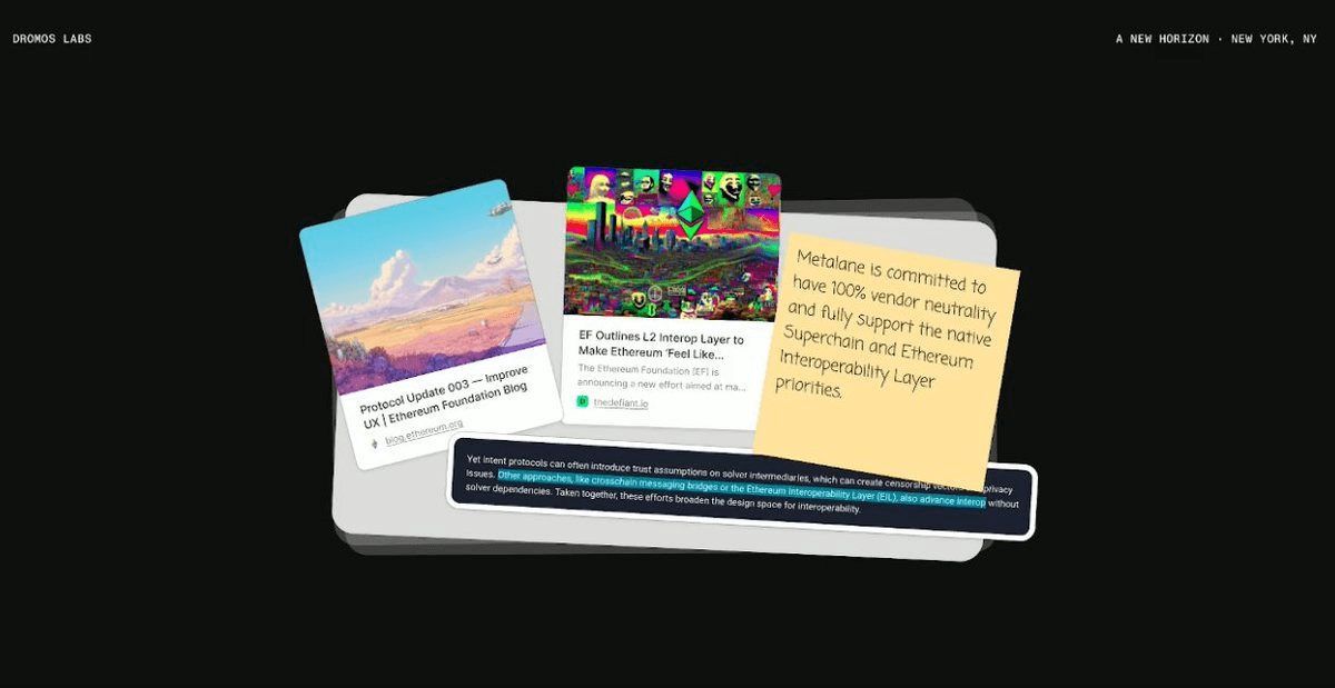 🚀 Dromos Labs Bets Everything on Ethereum's Glamsterdam Release