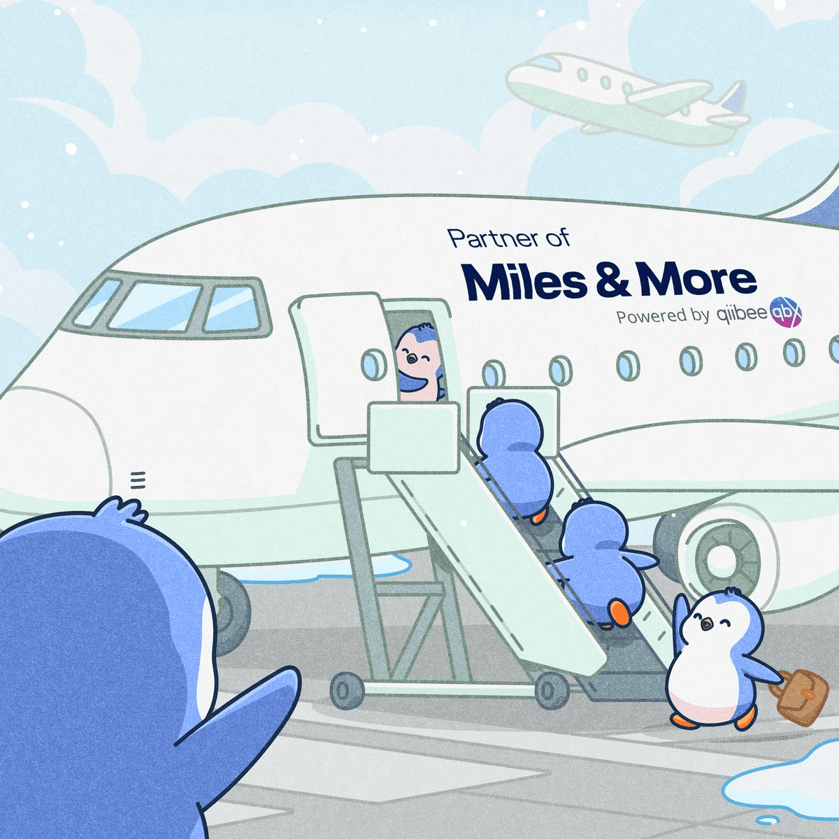 Pudgy Penguins Partners with Lufthansa Miles & More Program