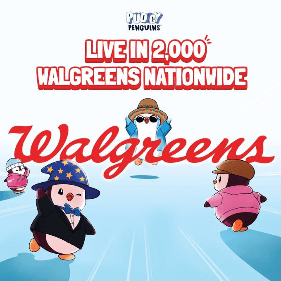 Pudgy Penguins Achieves Massive Retail Distribution Through Walmart Partnership