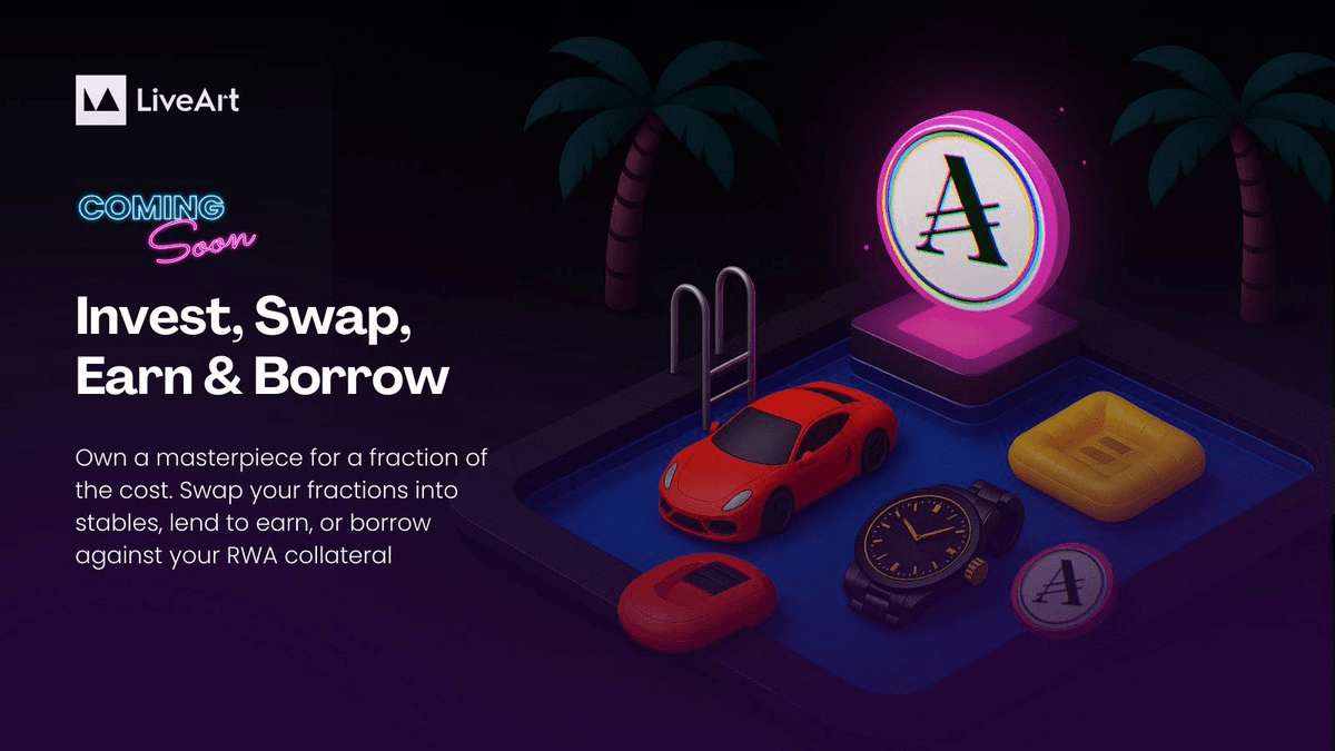 LiveArt Unveils DeFi Protocol for Cultural Assets