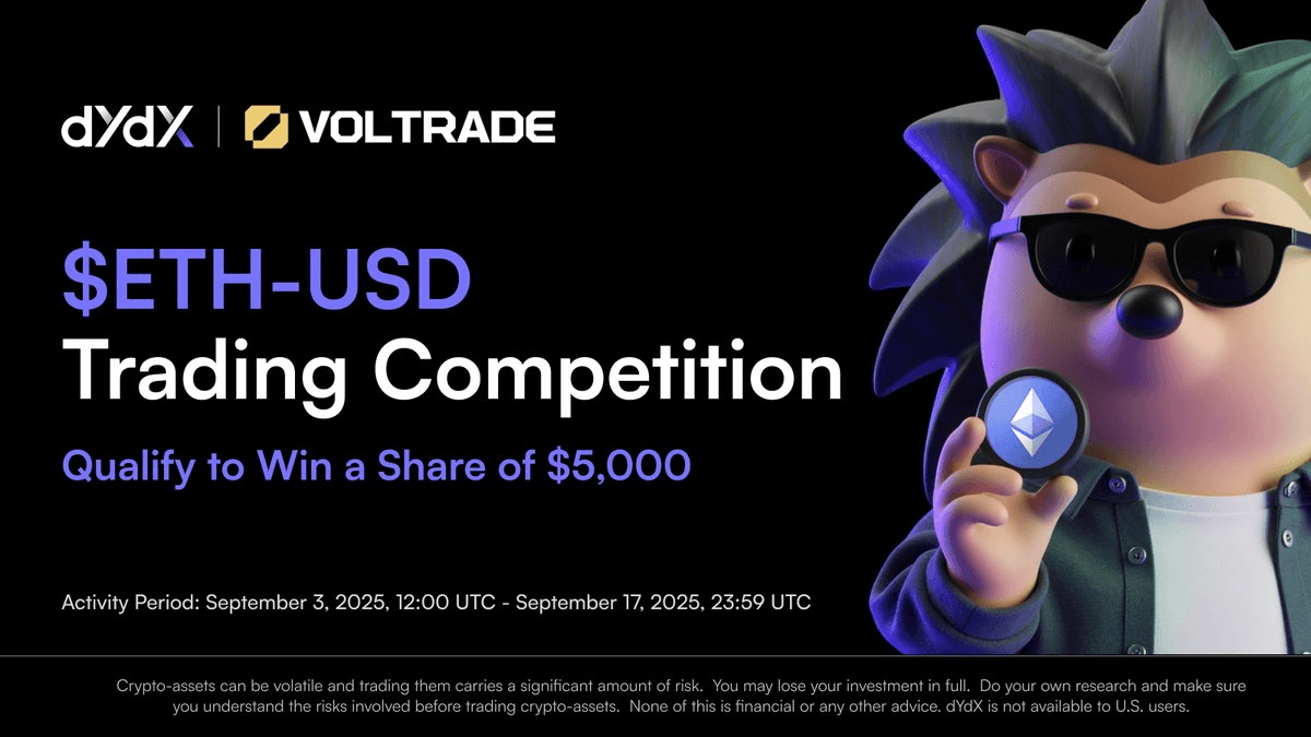 dYdX Onchain Royale Season 2 Trading Competition Ends Tomorrow