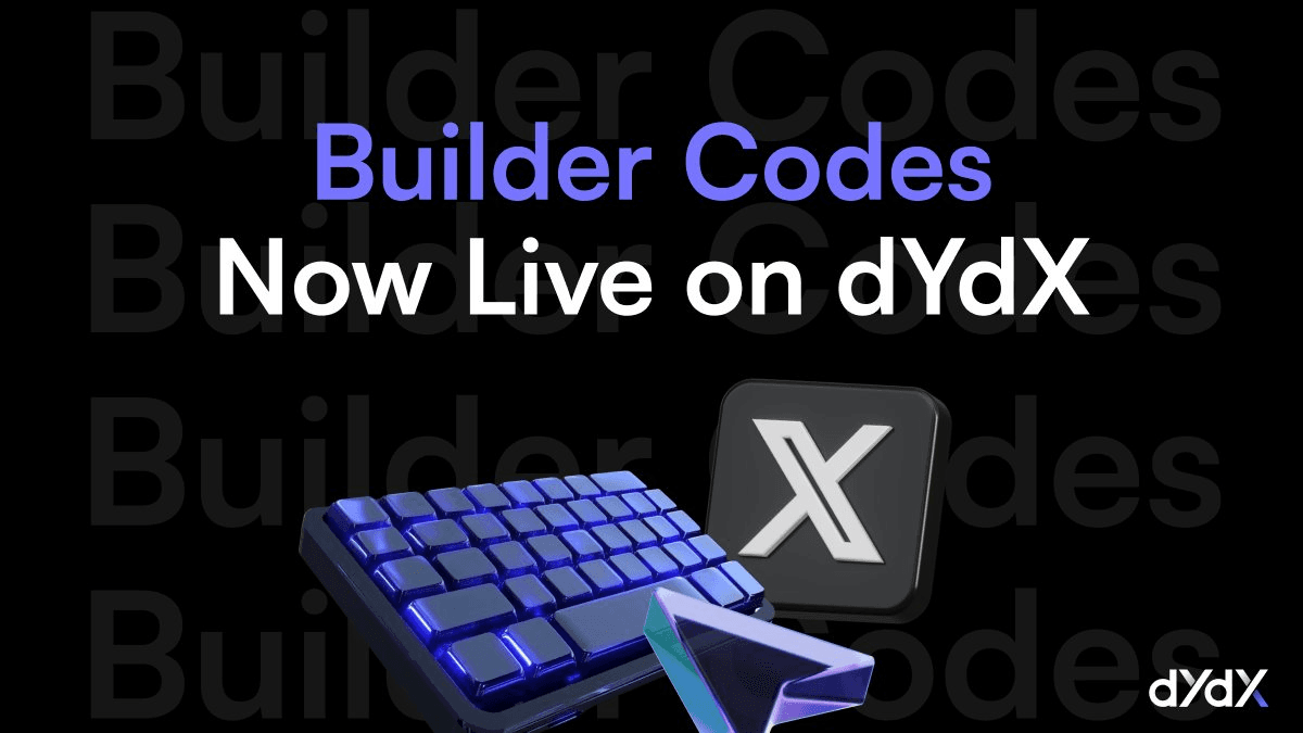 dYdX Launches Builder Codes for Developer Monetization