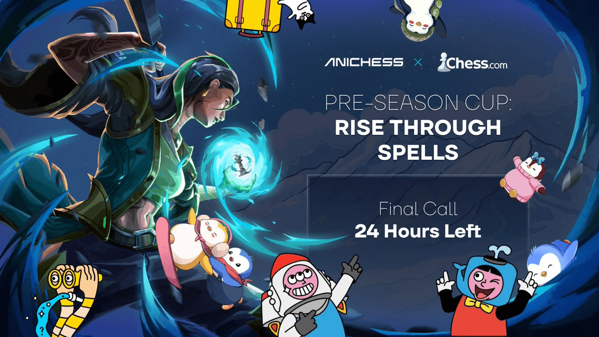 Anichess x Chess.com Pre-Season Cup Top 64 Finalized