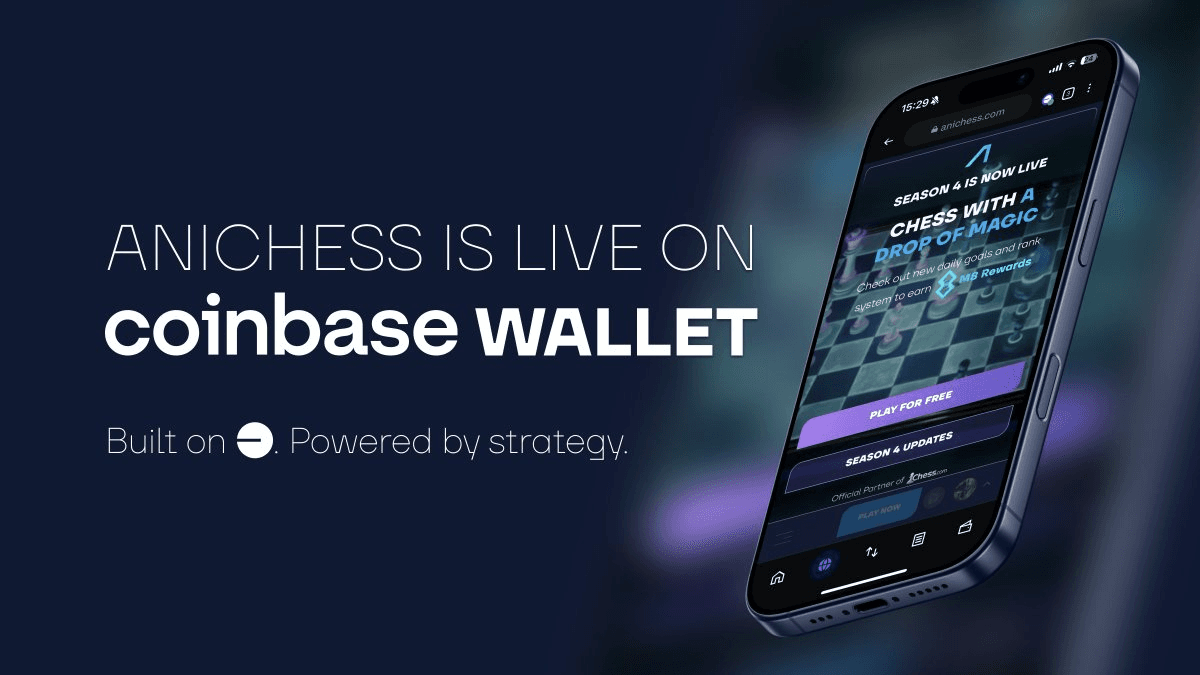 Anichess Launches on Coinbase Wallet as Featured DApp