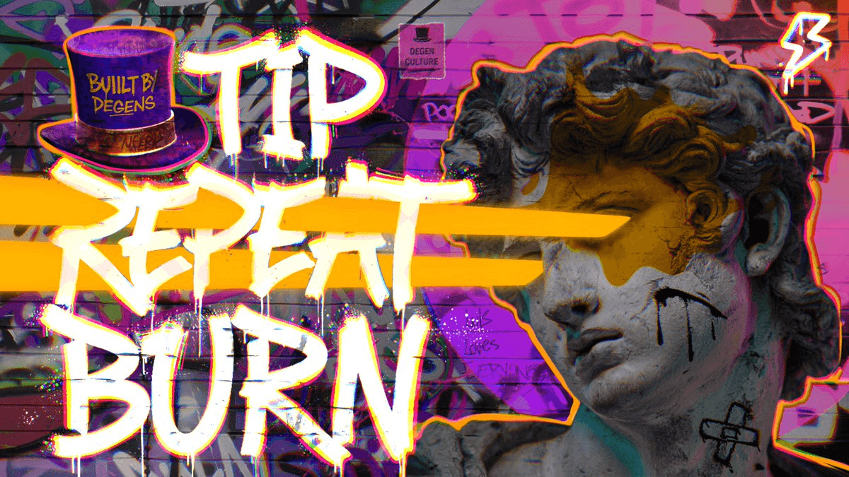 馃敟 Degen App Burns 10% of Every Tip