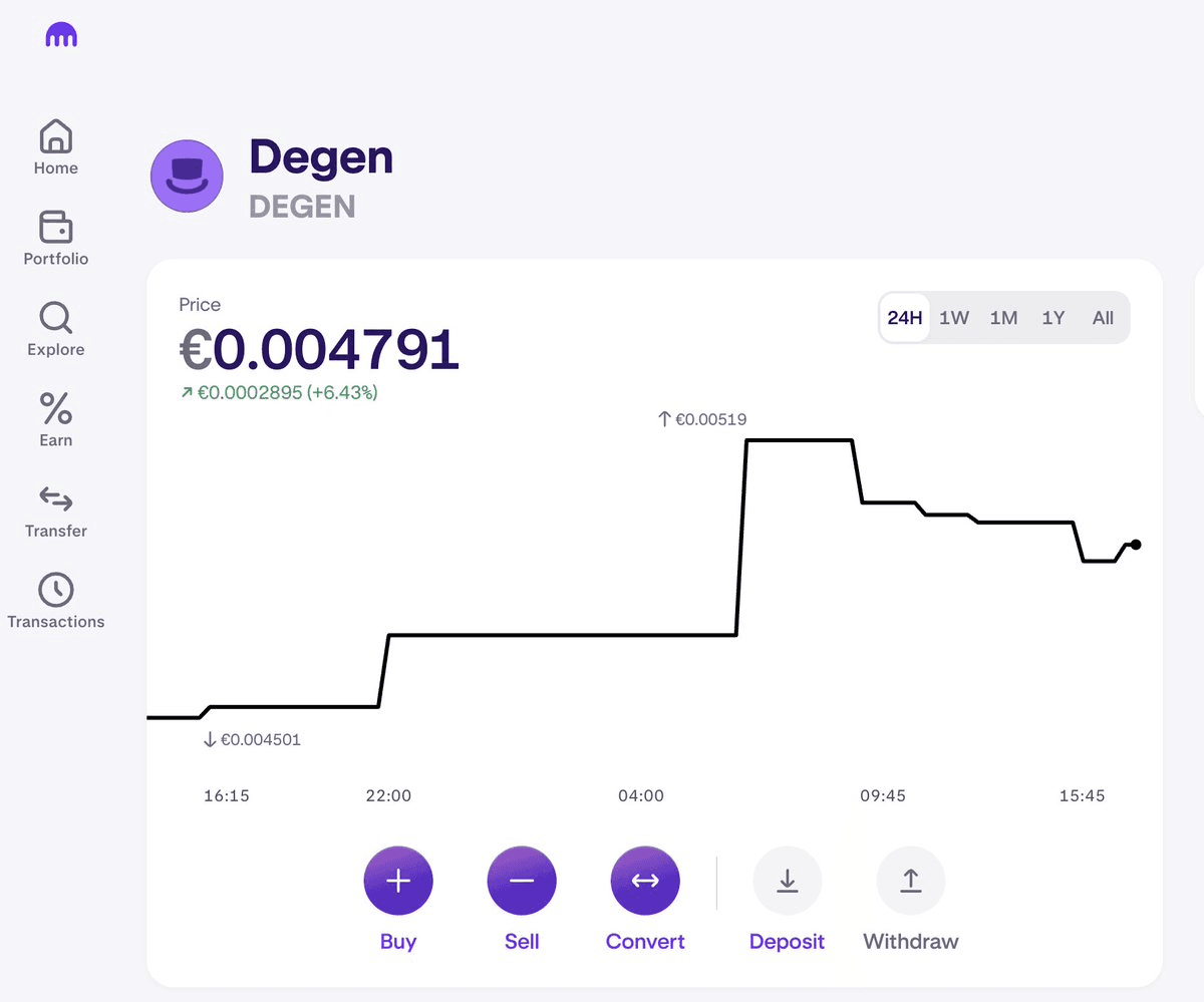DEGEN Token Now Available on Kraken Exchange