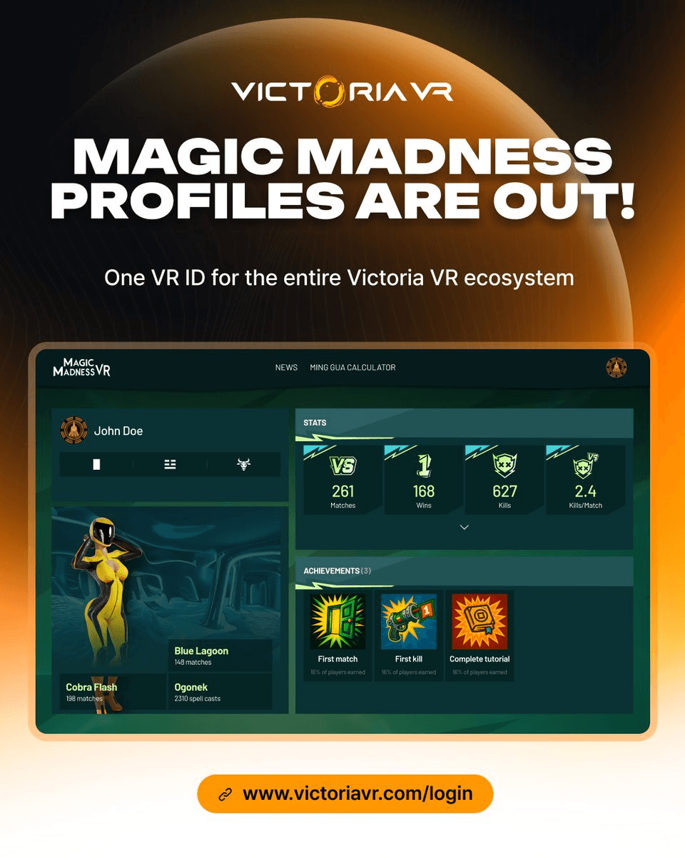 ๐ฎ Magic Madness VR Launches Integrated Player Profiles