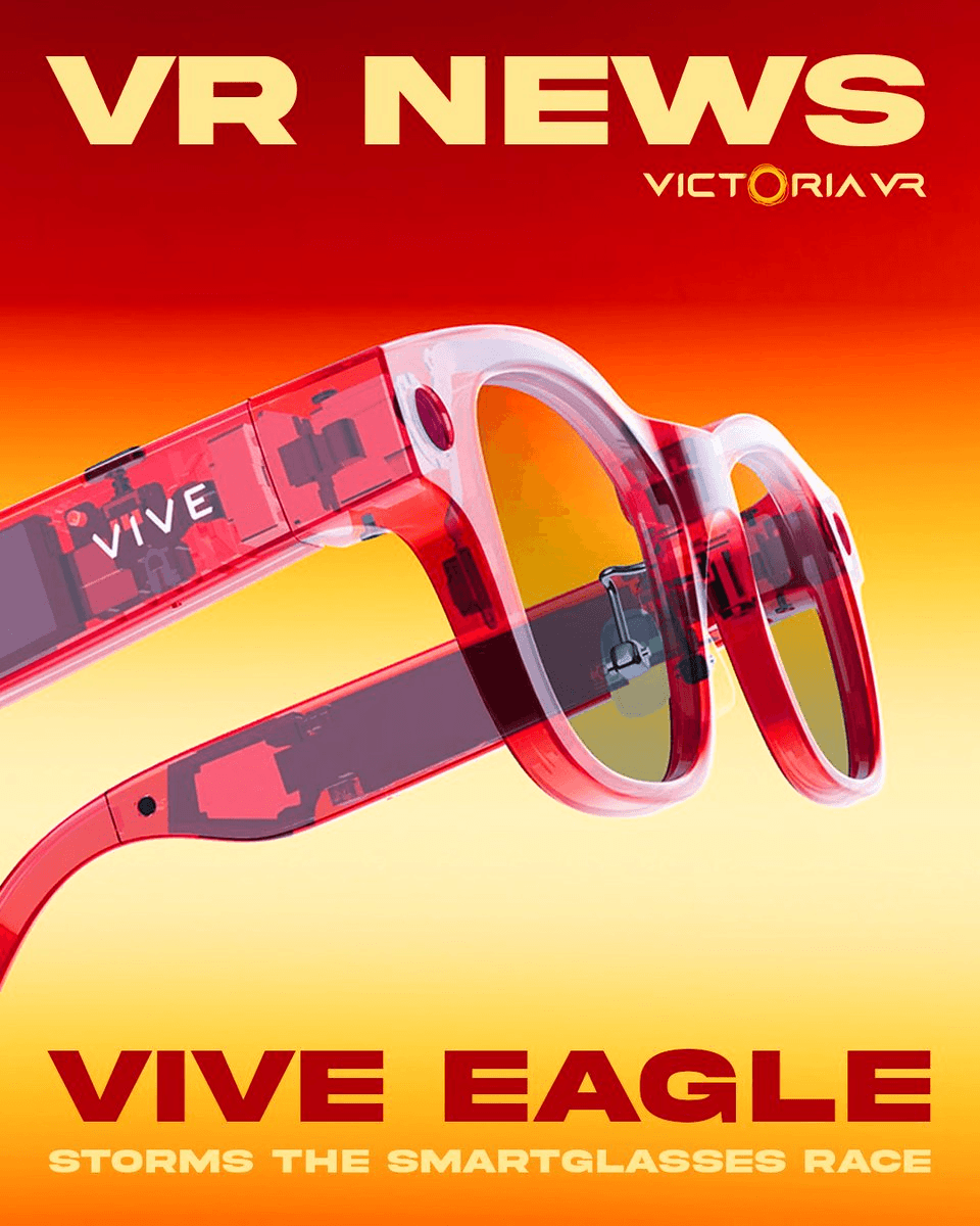 HTC VIVE Eagle: Ultra-Light Smartglasses Enter Daily Life