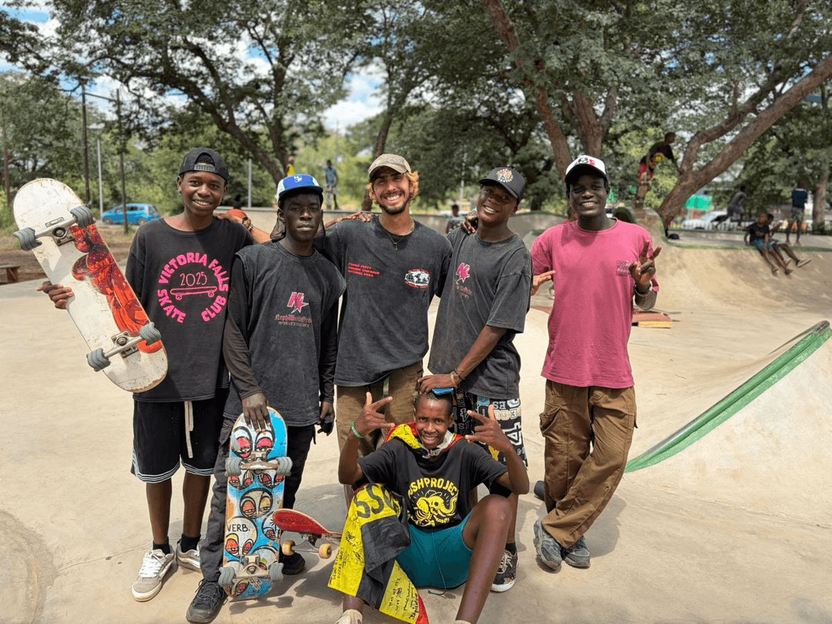 Skate Across Africa Crew Reaches Botswana Milestone