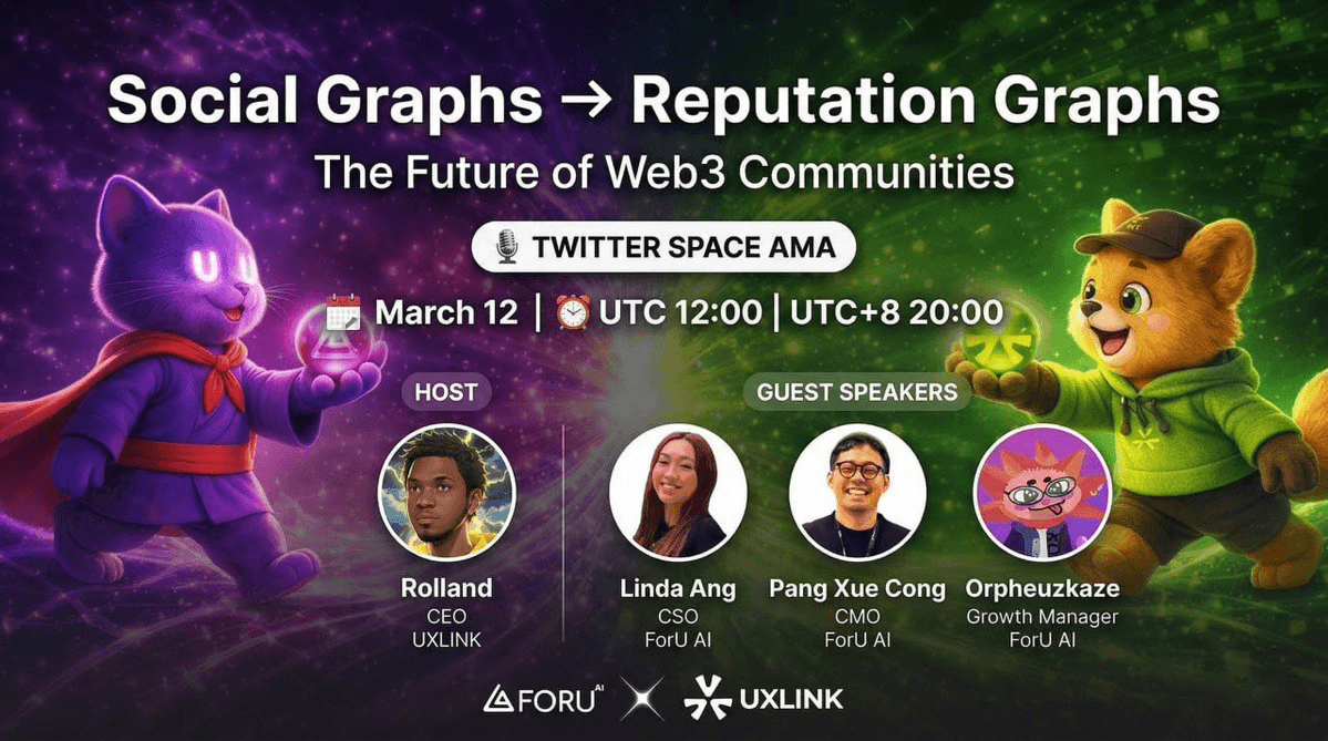 UXLINK Hosts Panel on AI Agents and Social Growth Layer for Web3 Mass Adoption