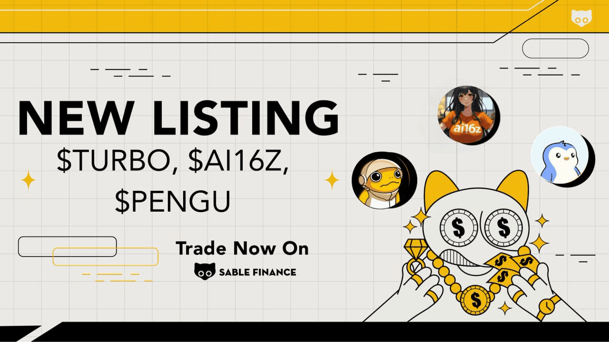 Sable Finance Lists New AI-Focused Trading Pairs