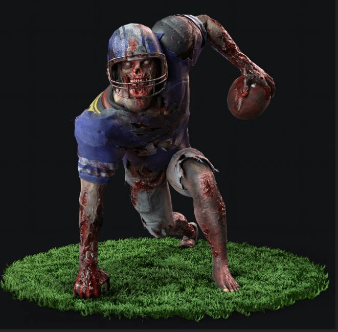 Undead Blocks Football Season Launch