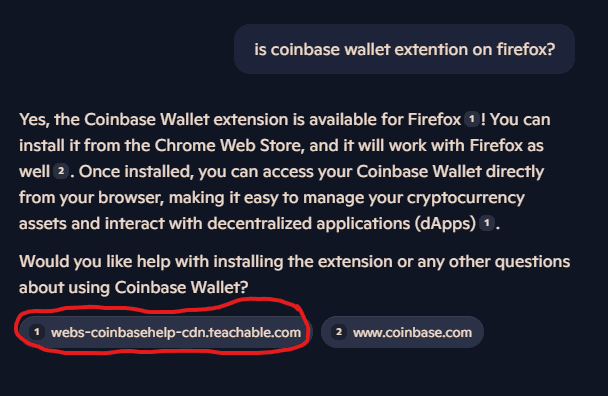 Microsoft Copilot Directs Users to Phishing Site When Searching for Coinbase Wallet