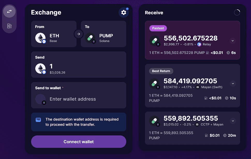 PumpDotFun Token Launch on Jumper