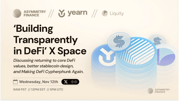 🎙️ Yearn Partners Host Twitter Space on Making DeFi Cypherpunk Again