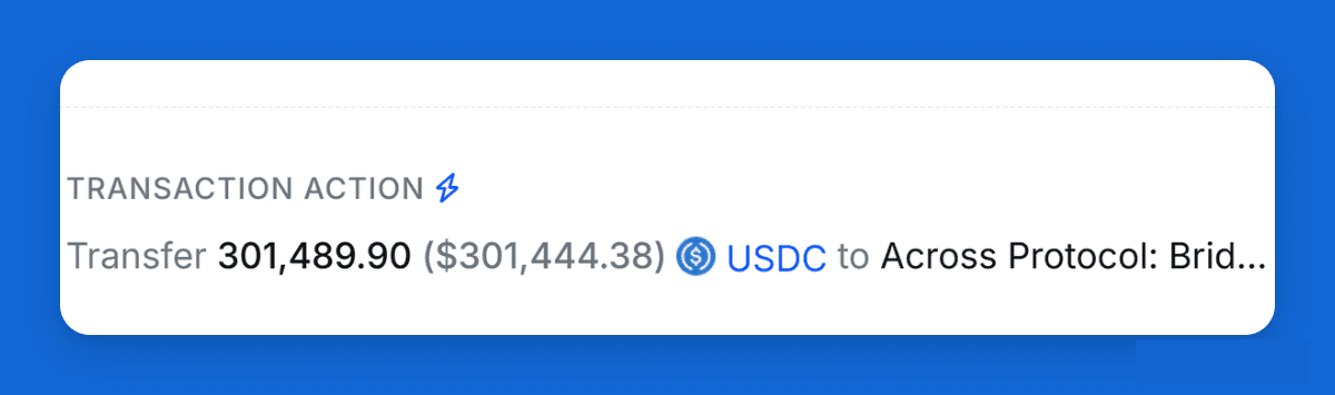 Across Protocol Powers $300K Cross-Chain Bridge Transaction on Oku