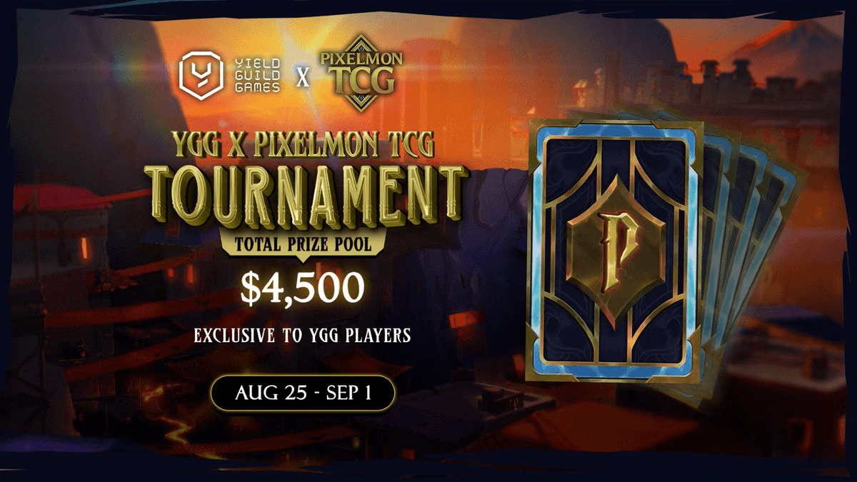 YGG Partners with Pixelmon TCG for Exclusive Tournament
