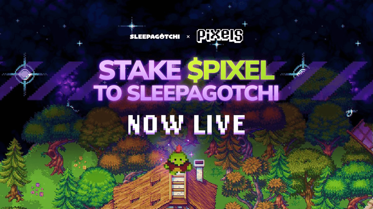 Pixel Staking Launches on Sleepagotchi with Special Discount