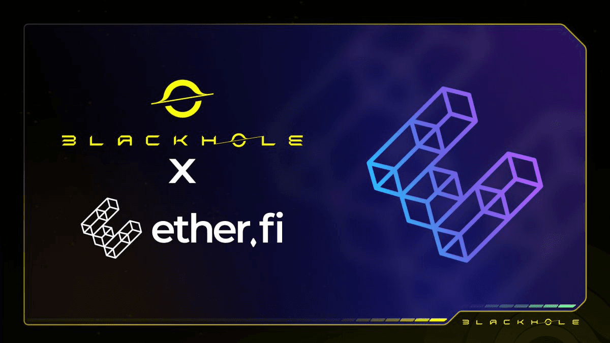 weETH/WETH Trading Goes Live on BlackholeDex with Automatic Rewards