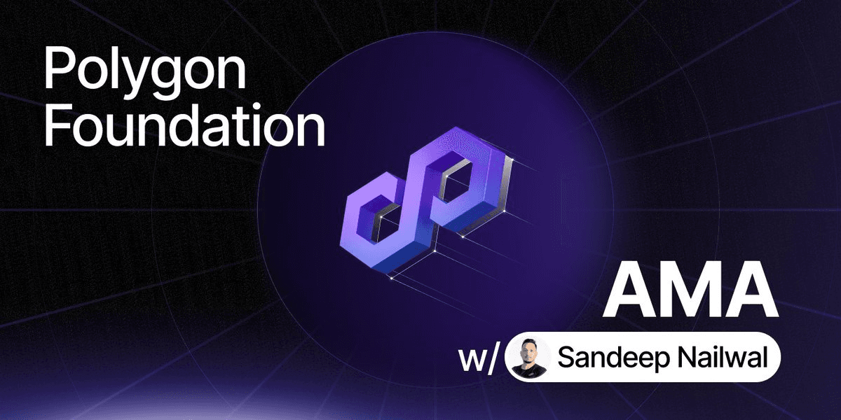 Polygon CEO Sandeep Nailwal AMA on Reddit