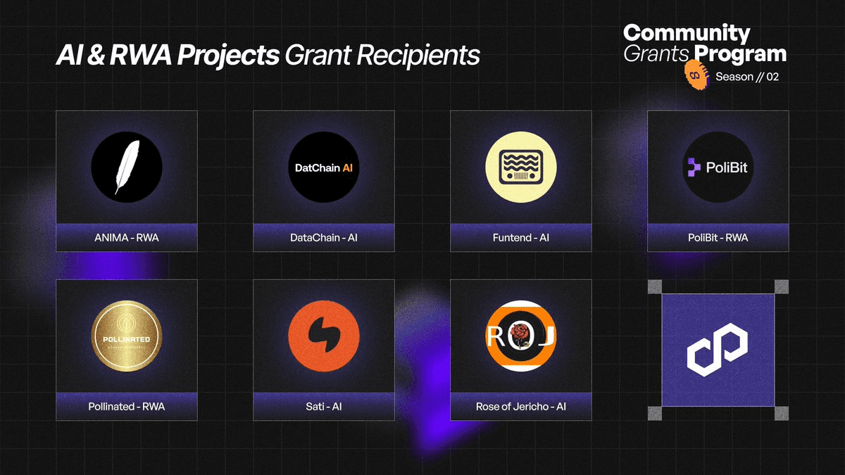 Polygon Grants Program Season 2 - DeFi Projects Spotlight